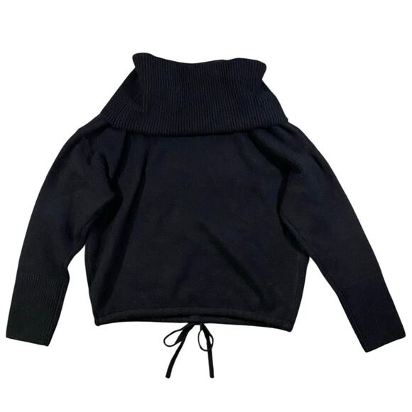 Express Funnel Neck Cinch Hem Wool Blend Sweater NWT - S - Picture 4 of 4